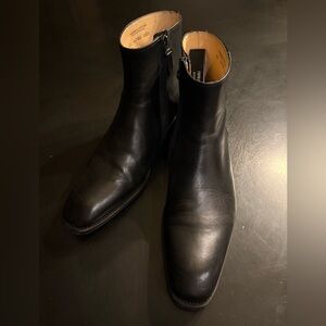 Jean-Baptiste Rautureau Black Leather Men's Boots
